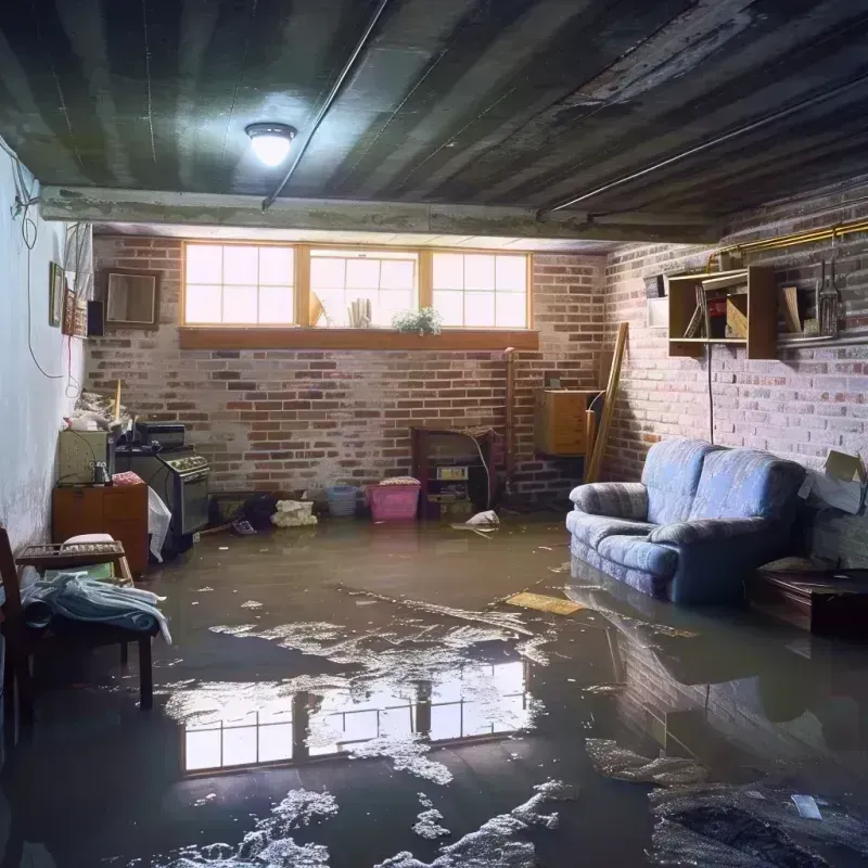 Flooded Basement Cleanup in Natick, MA